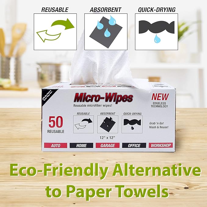 Eurow 200GSM Microfiber Cleaning and Drying Cloths - Image 7