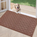 REFETONE Indoor Doormat, Front Back Door Mat 16"x24" Absorbent Rubber Backing by Refetone