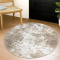 IOHOUZE Round Area Rug 3 Ft Circle Entryway Rugs Round Washable Door Mat Indoor by iOhouze