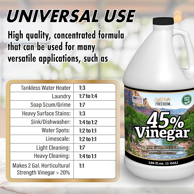 Nature's Freedom 45% Concentrated Vinegar - Image 6