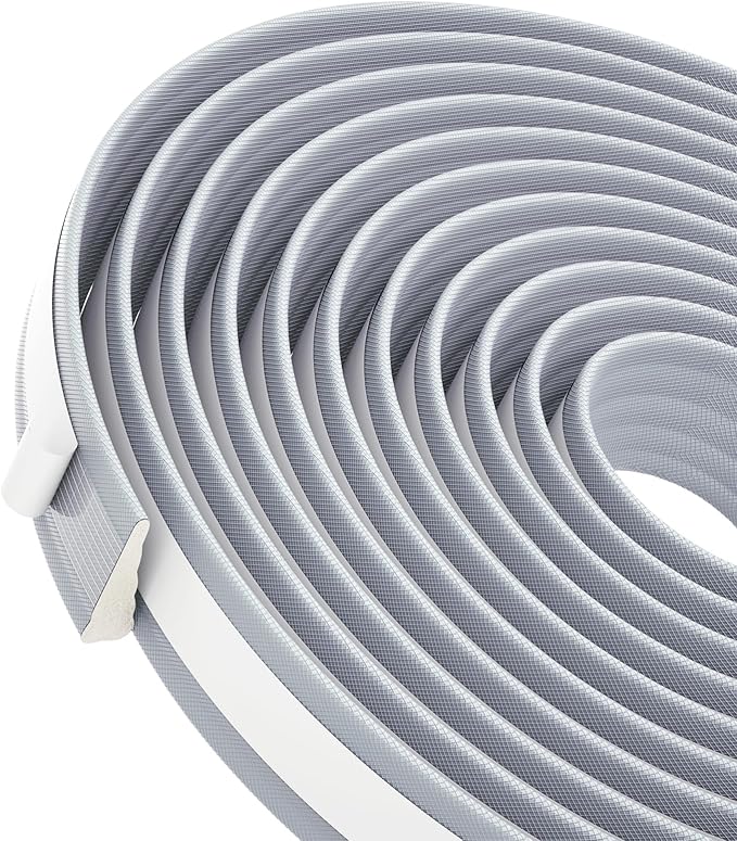 QDiShi 196" Wedge-Shape Weather Stripping Door Seal Weatherproof Foam Seals - Image 5