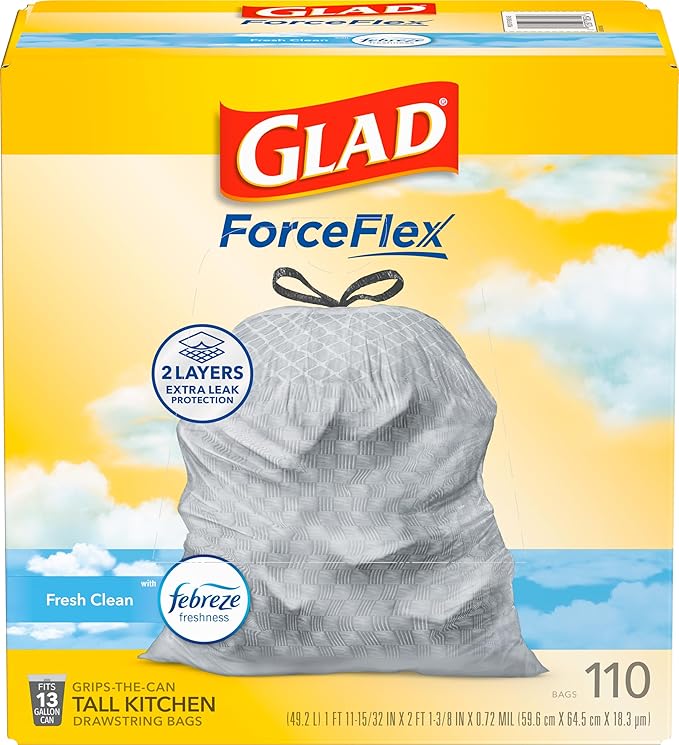 Glad Tall Kitchen Drawstring Trash Bags - Image 9