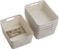 BINO | Woven Plastic Basket | Small, Space by BINO