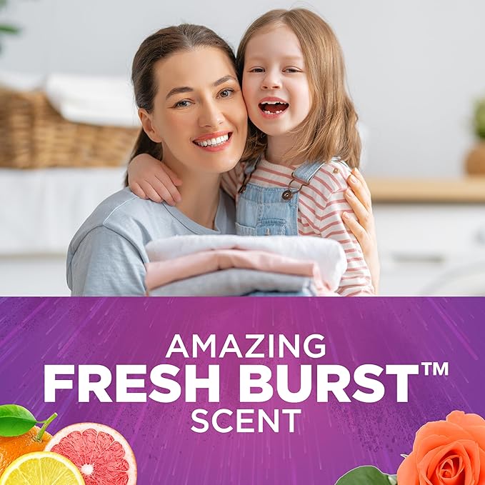 ARM & HAMMER Plus OxiClean Odor Blasters Fresh Burst, 77 Loads Liquid Laundry - Image 4
