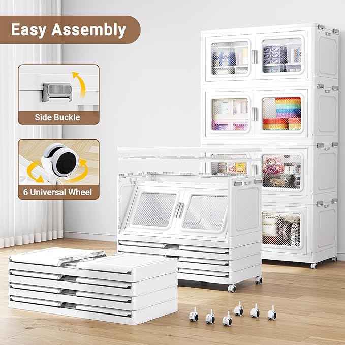BROVIEW 1200 Qt Stackable Storage Bin - Image 5