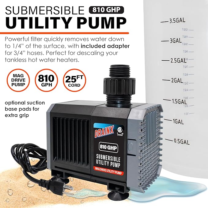 DrainX Tankless Water Heater Flushing Kit - Image 4