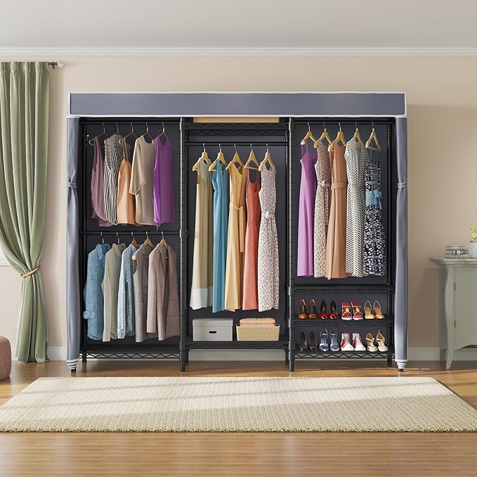 VIPEK V5C Portable Clothes Closet Wardrobe Bedroom Armoires Heavy Duty Covered - Image 8