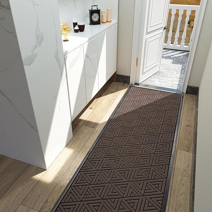 Yimobra Front Door Mat Outside Entrance 72 x 24, Waterproof and Washable - Image 3