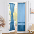 Tollpiz Sheer Curtains Closet Linen Textured Curtain Sheers Doorway Light by Tollpiz