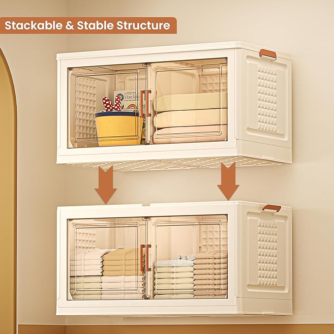 376QT/94Gal 2 Layers Stackable Storage Bins - Image 9