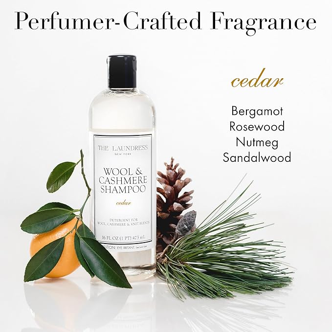 The Laundress Wool & Cashmere Shampoo, Double Concentrated, Cedar Scent - Image 3