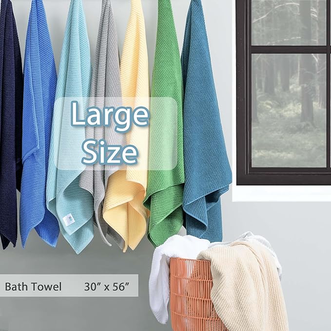VOOVA & MOVAS Green Bath Towels - Image 4