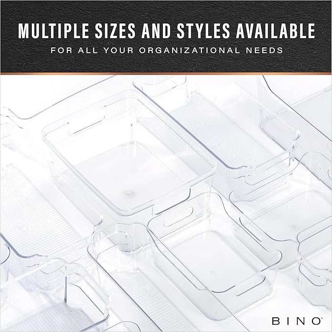 BINO | Plastic Organizer Bins, X-Small - Image 8