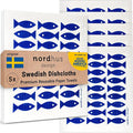 Nordhus Design Swedish Dishcloths, 5 Fish Cloths, Made in Sweden by nordhusdesign