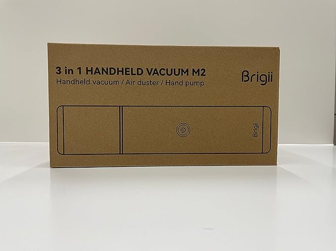 Brigii Crevice Vacuum, Handheld Vacuum & Air Duster & Hand Pump 3 in 1 - Image 8