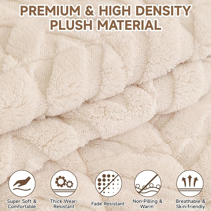 OTOB Couch Cover for Dogs Washable Pet Friendly, Non Slip Plush Funny Fuzzy - Image 3