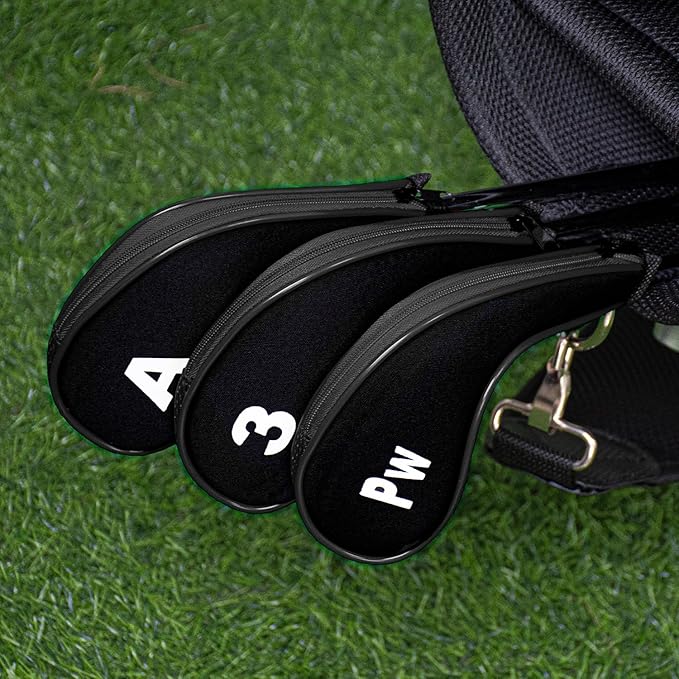 Golf 12pcs Thick Synthetic Golf Iron Head Covers Set Headcover Fit All Brands - Image 6