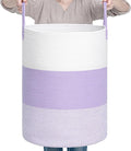 CLHMILY&Z 80L Laundry Basket Round Storage Rope Basket by ClhmilyZ