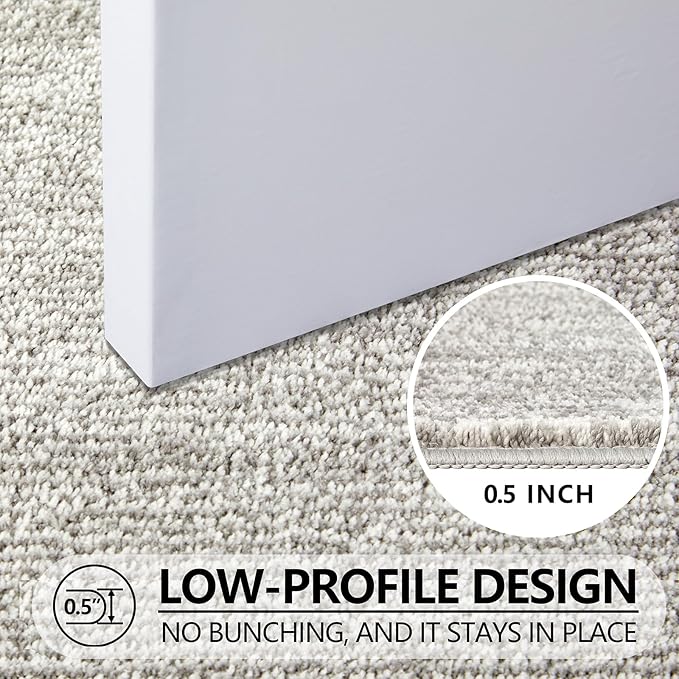 REFETONE Indoor Doormat, Front Door Mat 20"x32" Absorbent Rubber Backing Non - Image 4