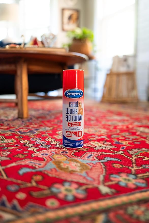 Sprayway Carpet Cleaner, 19oz | Removes Pet Stains & Odors, Foaming Action | - Image 4