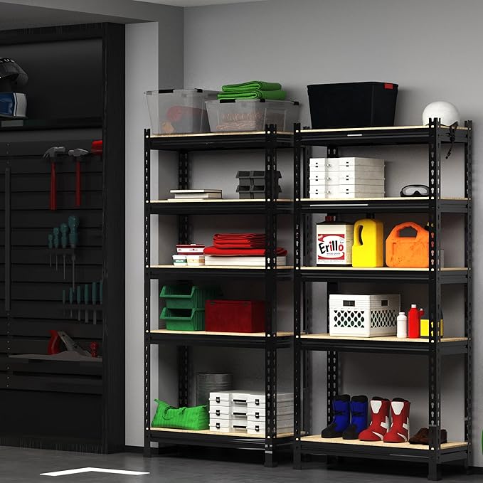 PrimeZone 32"W x 16"D x 63" H Storage Shelves - Image 9