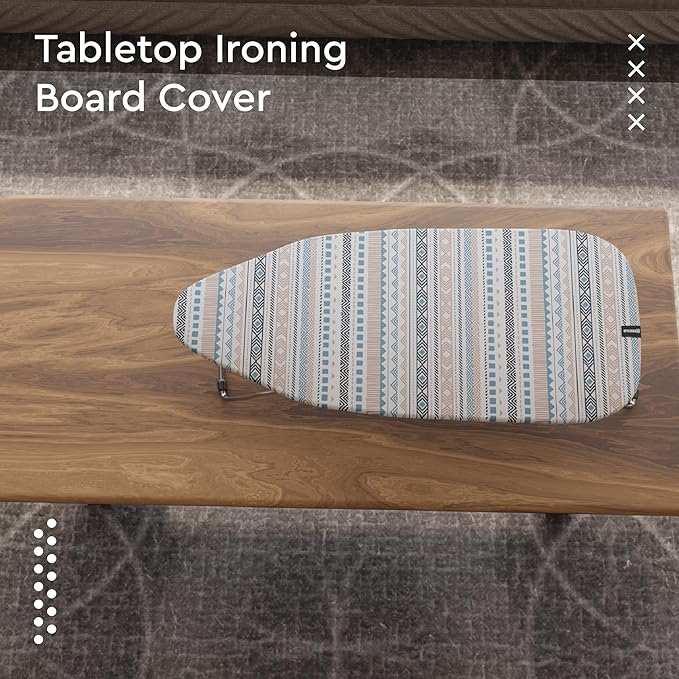 Encasa XO Ironing Board Cover and Pad 28"x12" - Image 6