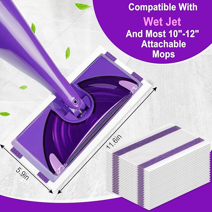 20 Count Disposable Wet Pads Refill - Image 2