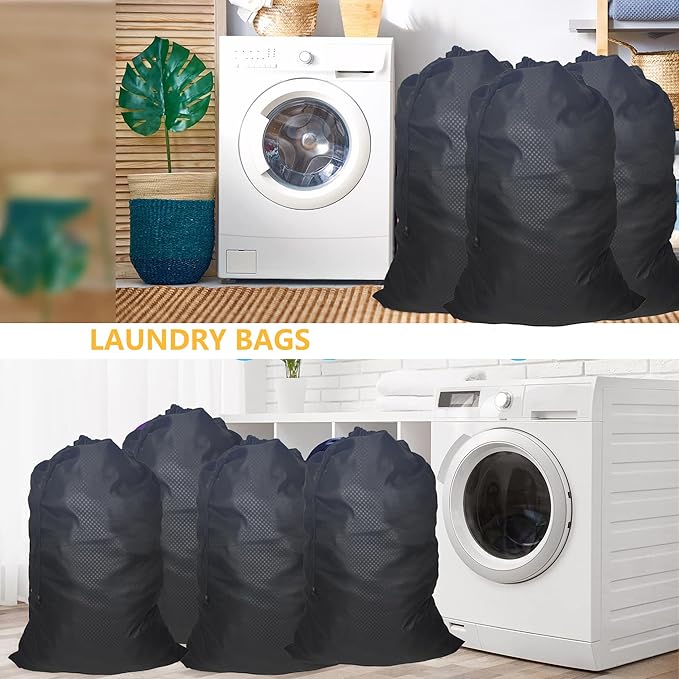 ZPECC Travel Laundry Bag 12 Pack, Bulk Extra Large Heavy Duty Bags, Durable - Image 6
