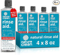 Nature Clean All Natural Dishwasher Rinse Aid Cleaner, Liquid Dishwasher Rinse by NatureClean