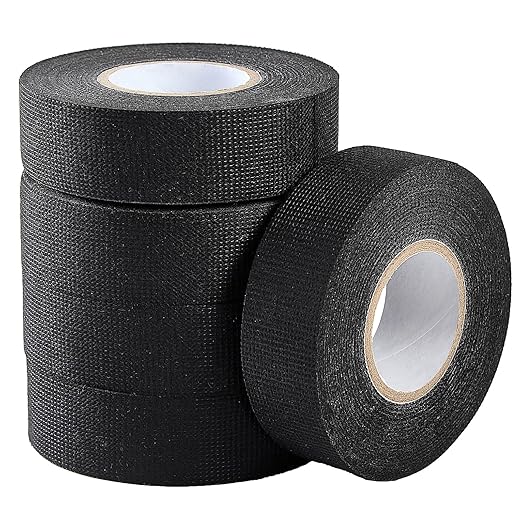 Wire Harness Tape, 0.98＂x 49FT 5 Rolls, Wiring Loom Harness, Self-Adhesive Felt by Ockuper
