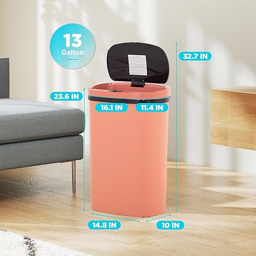Automatic Motion Sensor Bathroom Trash Can - Image 7