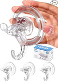 Antimbee 3 Pack Suction Cup Hooks, Removable Small Suction Cups by Antimbee