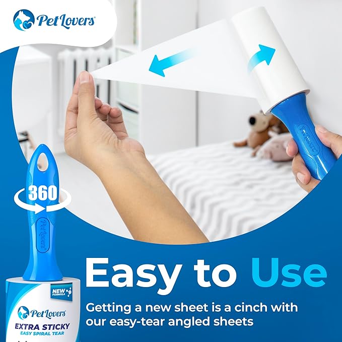 PetLovers Extra Sticky Lint Roller Mega Value Set - Image 5