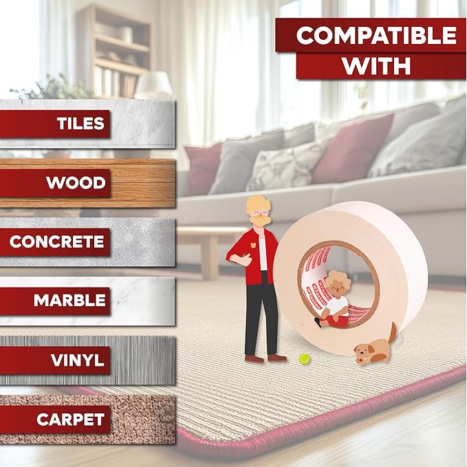 XFasten Double Sided Carpet Tape - Image 7