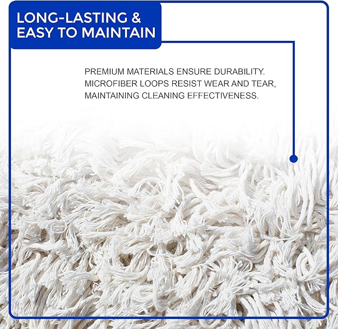 Nine Forty Industrial-Grade 36x5 Cotton Dust Mop Head Refills, Perfect - Image 5