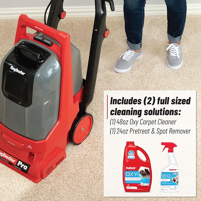 Rug Doctor Pro Deep Commercial Carpet Cleaning Machine, Oxy Bundle, Includes 48 - Image 10