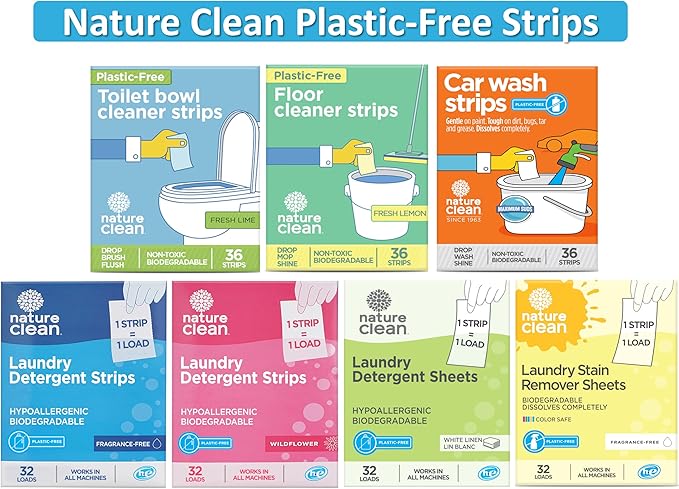 Nature Clean Natural Dishwasher Rinse Aid Liquid, Plant-Based Dishwasher Drying - Image 6