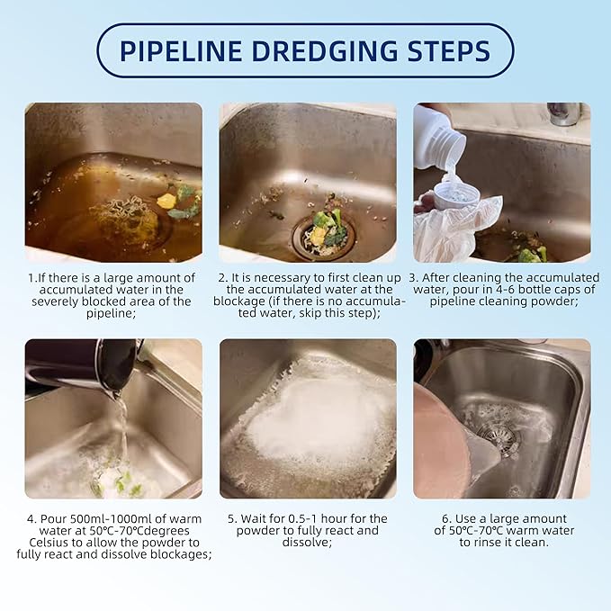 Drain Cleaner, Unclog Shower Drains, Pipe unblocking - Image 2