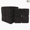 SOFTTOUCH 4717895N Heavy Duty Square Felt Furniture Pads to Protect Hardwood by SOFTTOUCH