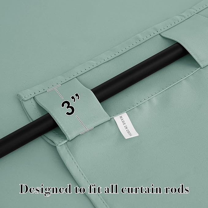 RYB HOME Small Window Curtains - Image 3
