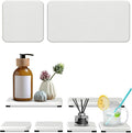 6PCS Stone Drying Tray for Bathroom Counter, Fast Drying Diatomite Stone Sink by Unknown