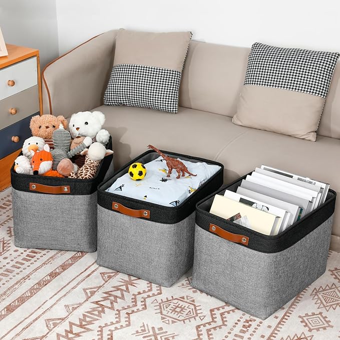 DULLEMELO Fabric Storage Bins - Image 5