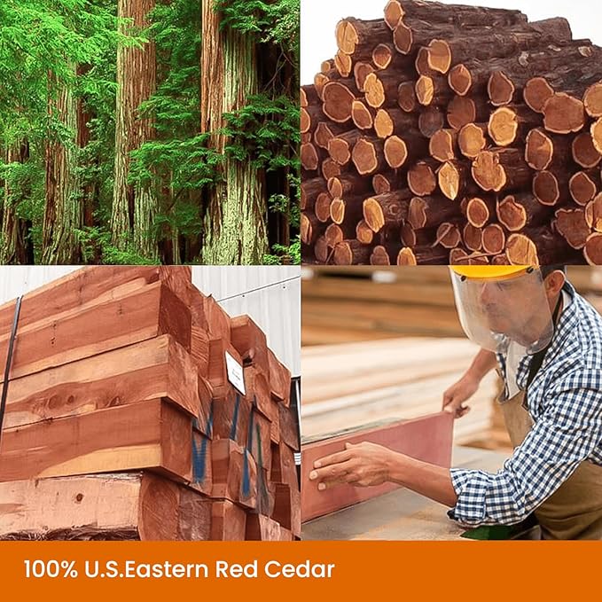 Homode Cedar Balls, Cedar Blocks - Image 4