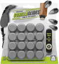 GorillaGlides 1 Inch Chair Sliders/Furniture Floor Protectors Self-Adhesive by Slipstick