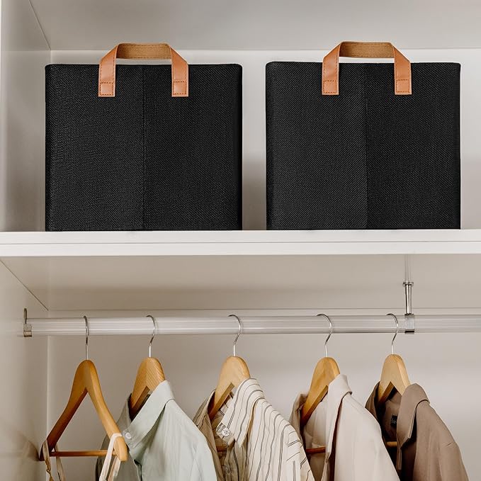 GRANNY SAYS Storage Baskets for Shelves, Closet Organizer Bins, Clothes Storage - Image 2