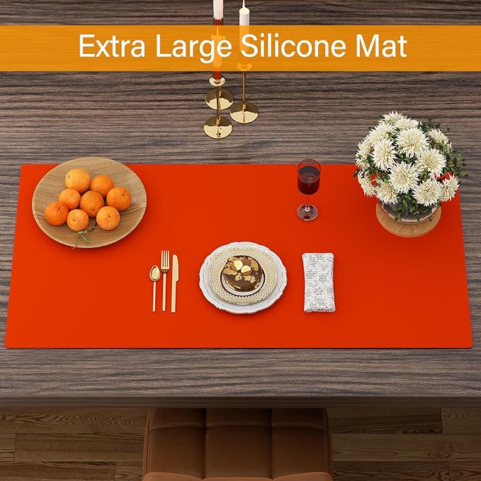 Quality Silicone Table Mat 47x24 Inch - Image 4