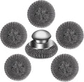 6Pcs Steel Wool Scrubber with Replacement Wire Pads Set, Stainless Steel by VinYanKee