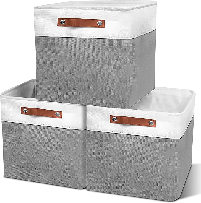 11in Open Fabric Storage Basket by EITMOW