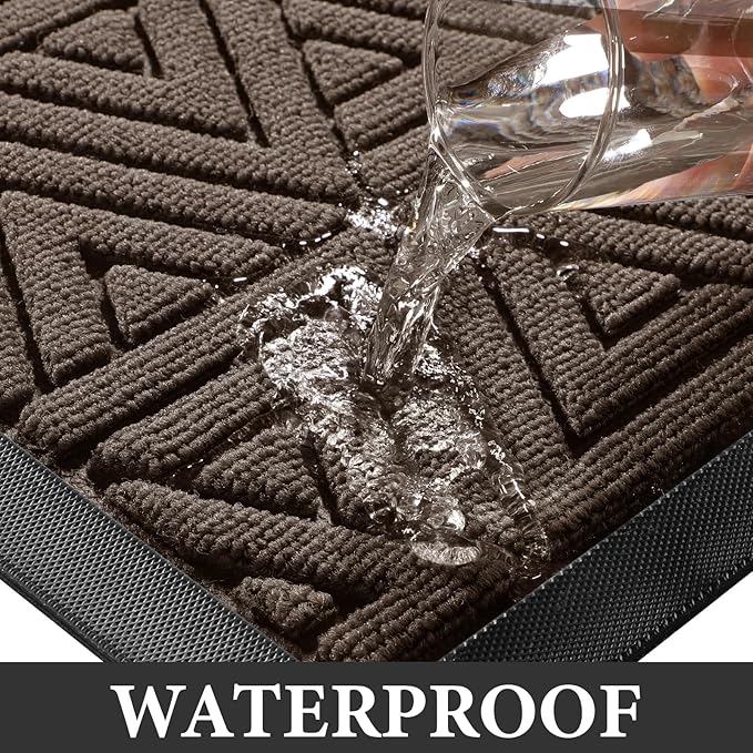 Yimobra Large Door Mat 47x24, All-Weather Waterproof Non-Slip Welcome Matt - Image 8