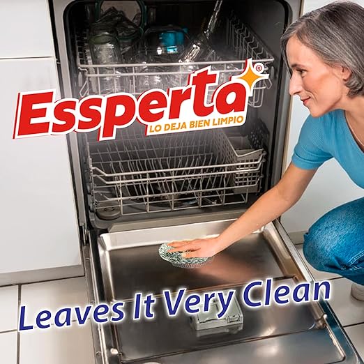 5 Pcs ESSPERTA Stainless Steel Wool Scrubber，5 Steel Scrubber Wool Pads - Image 4